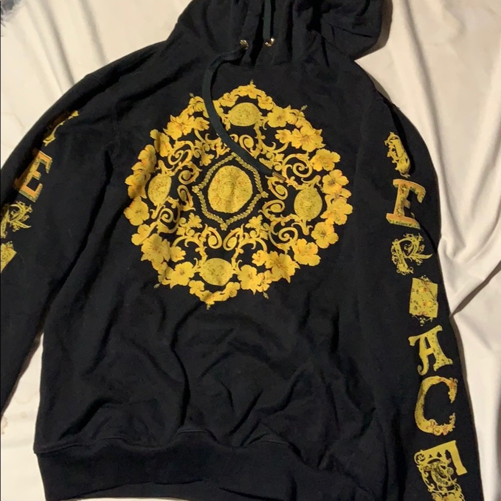 Worn Versace hoodie